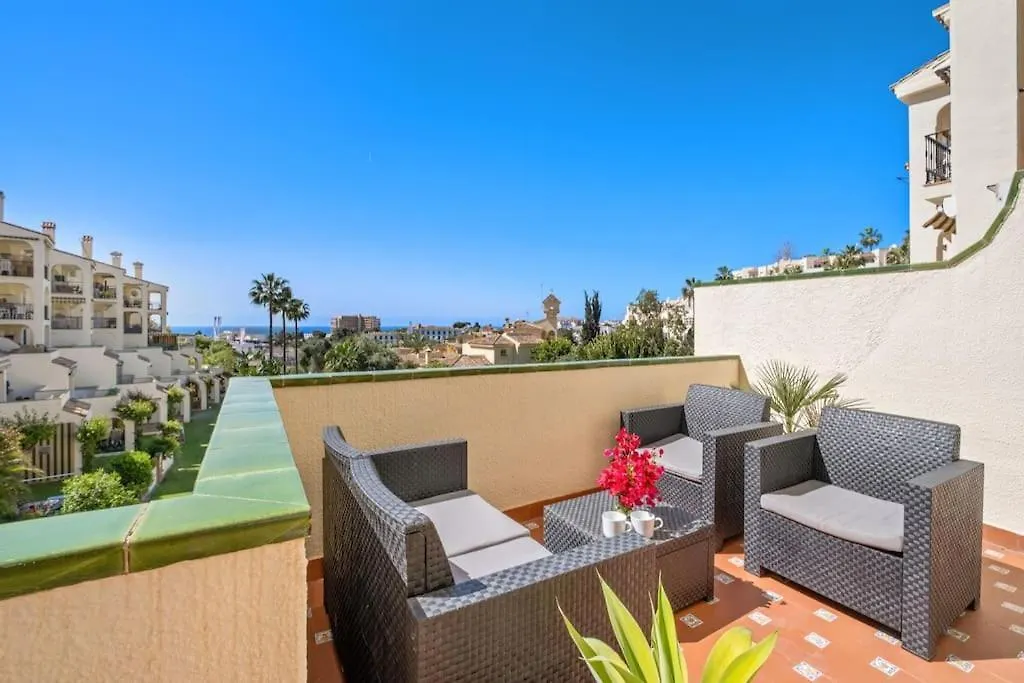 Amazing Apartment With Sea View & Big Terrace Mijas Spain