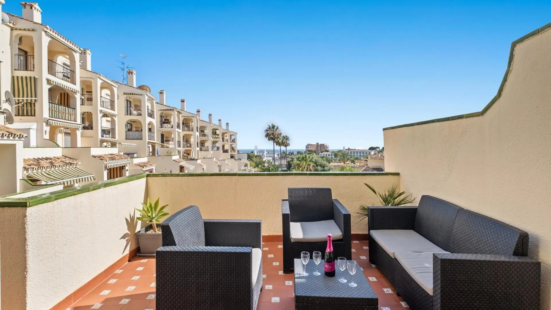 Amazing Apartment With Sea View & Big Terrace Mijas 0*,  Spain